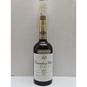 Vintage 1971 Canadian Club 1 Gallon Empty Bottle W/Tapper Pump‎ 25"